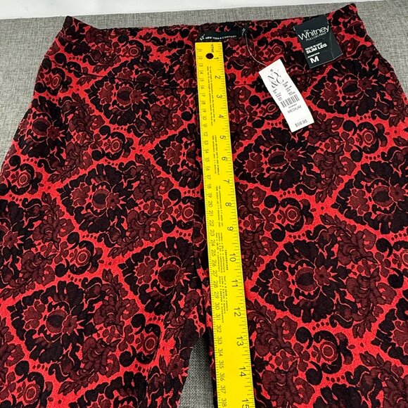 NEW! New York & Company Pull On pants Medium The Whitney High-Waist Slim Leg - Picture 6 of 14